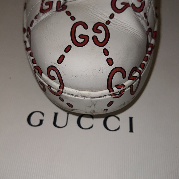 Authentic RARE limited edition Gucci web ghost ace sneakers - Picture 6 of 9
